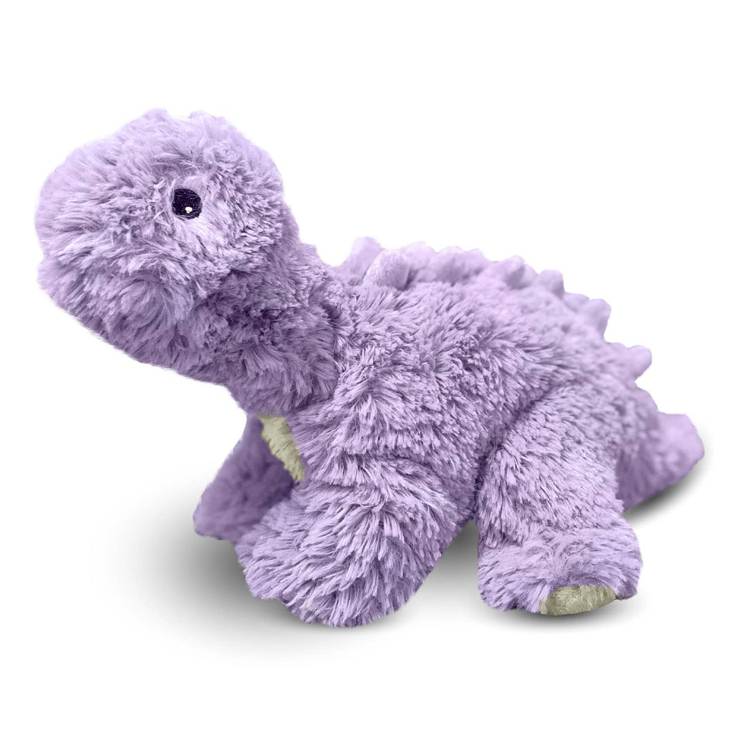 Warmies - Purple Long Neck Dinosaur Warmies