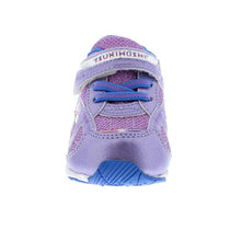Load image into Gallery viewer, Tsukihoshi Glitz Baby Gym Shoe- Purple/Royal
