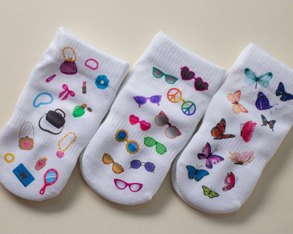 squid socks - Caitlyn Collection 6-12 MONTHS