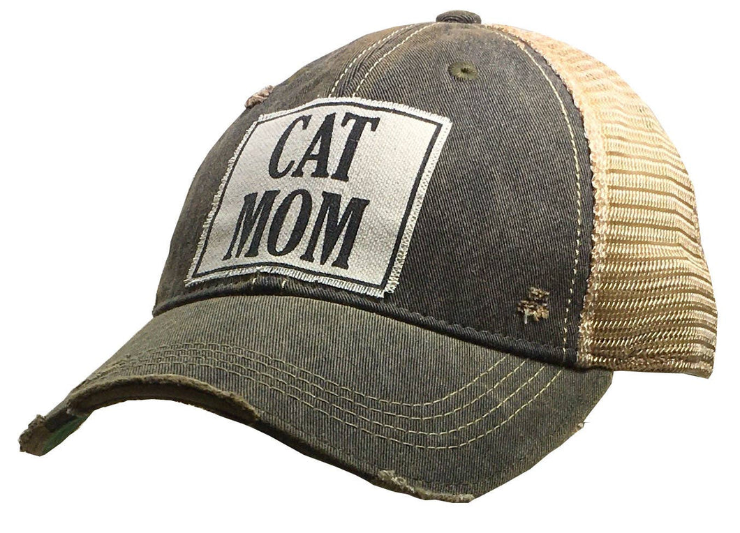 Vintage Life - Cat Mom Trucker Hat Baseball Cap