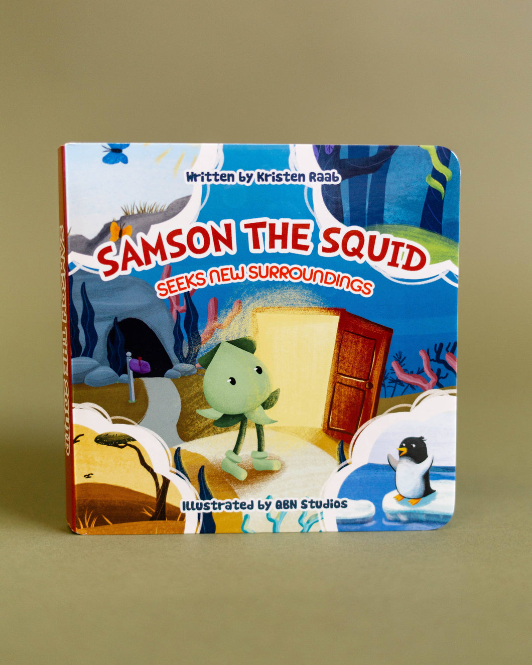 squid socks - Samson The Squid Seeks New Surroundings - Children's Book